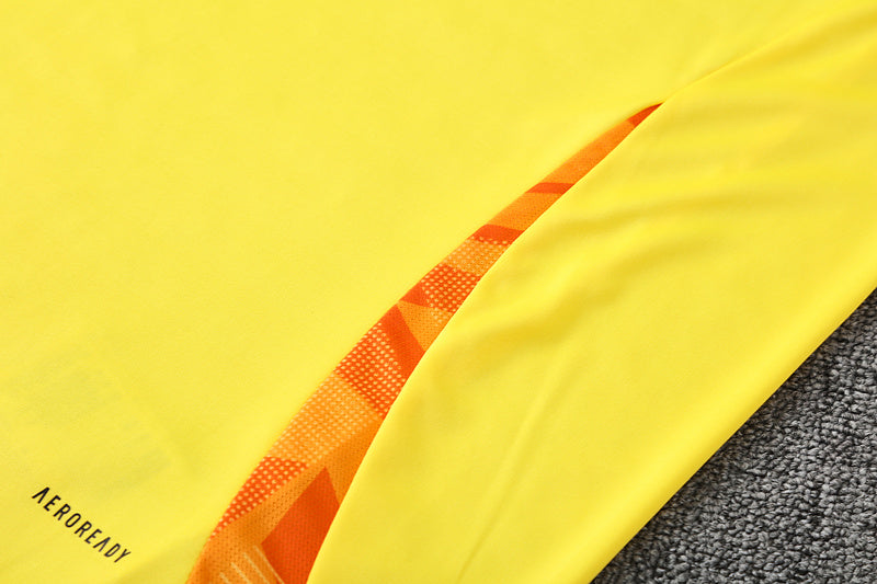 Kit Adulto Atlético Mineiro 25-26 Treino – Amarelo e Preto