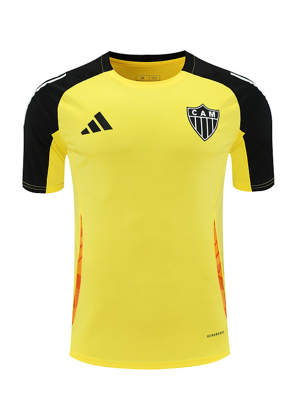 Kit Adulto Atlético Mineiro 25-26 Treino – Amarelo e Preto