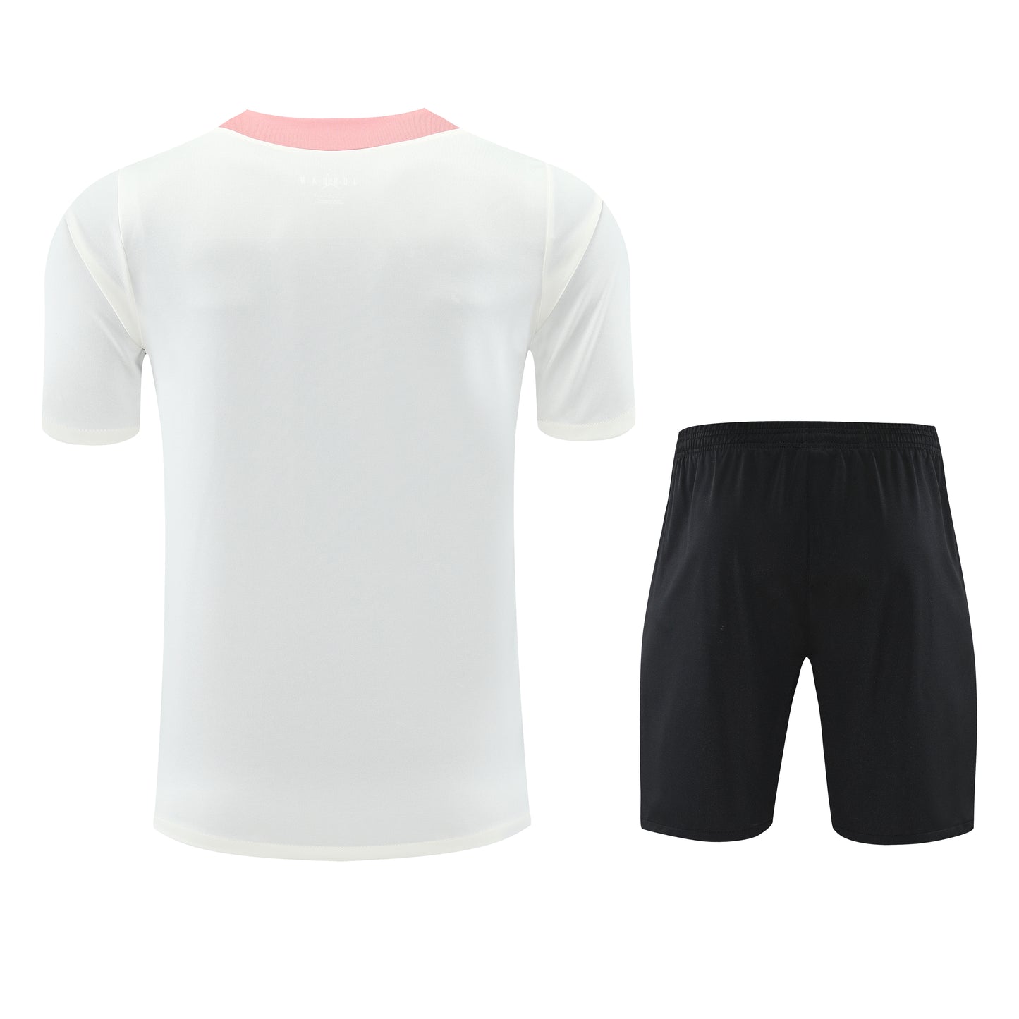 Kit Adulto PSG 25-26 - Branco com Detalhes em Rosa