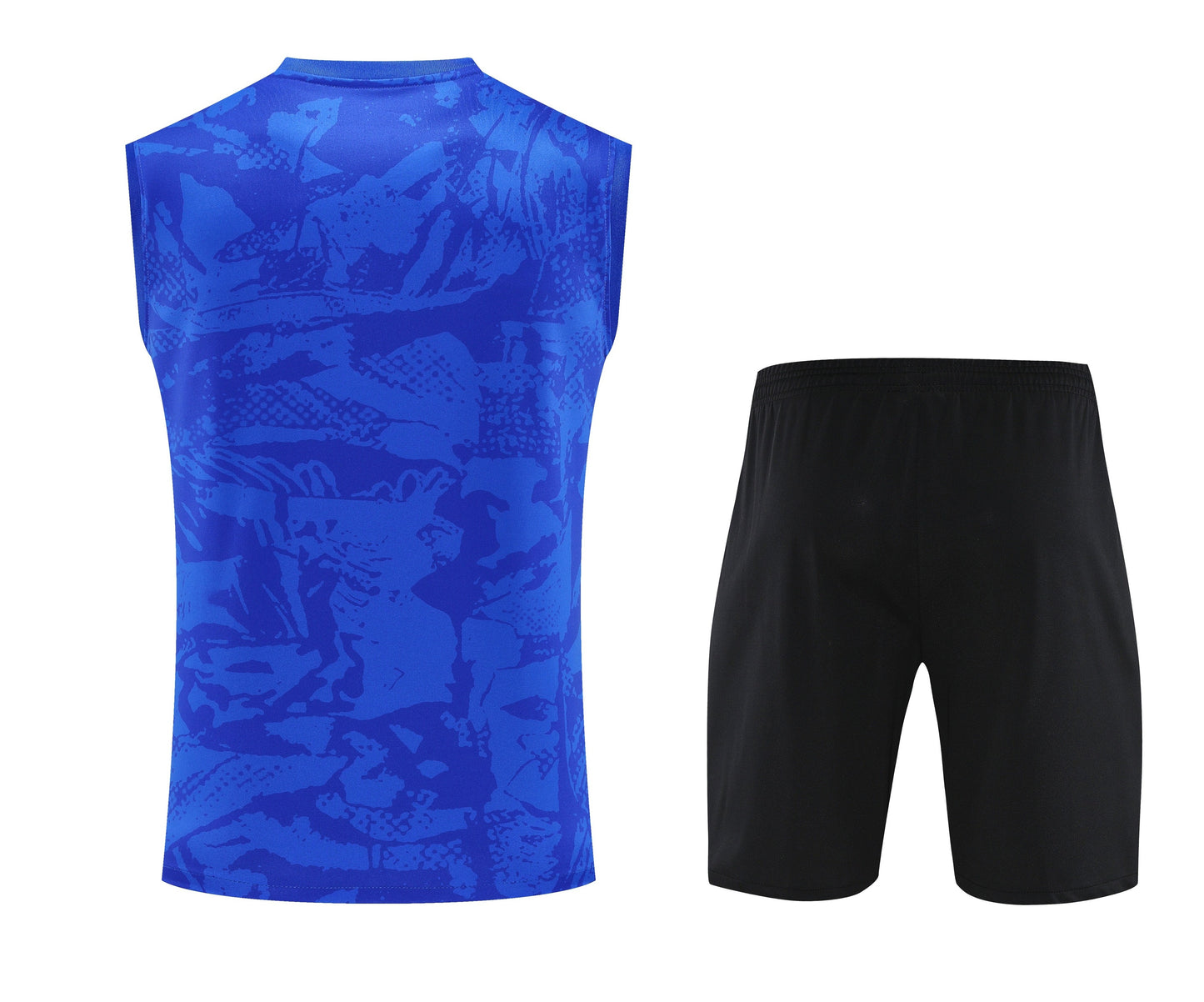 Kit Adulto Barcelona 25-26 – Regata Azul e Shorts Pretos
