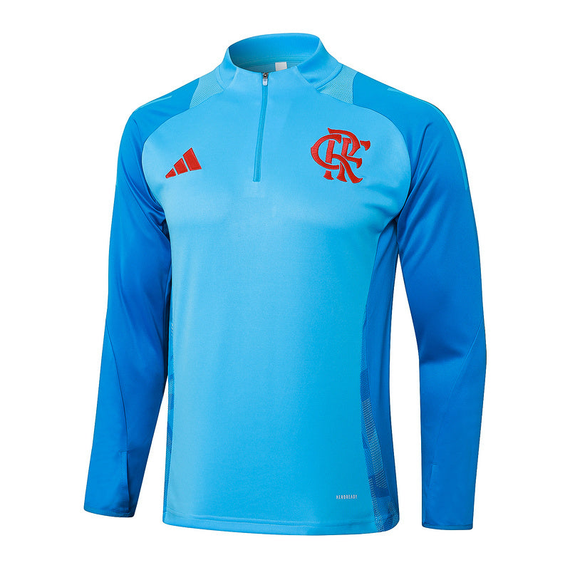 Kit Adulto Flamengo 25-26 – Casaco Azul Claro