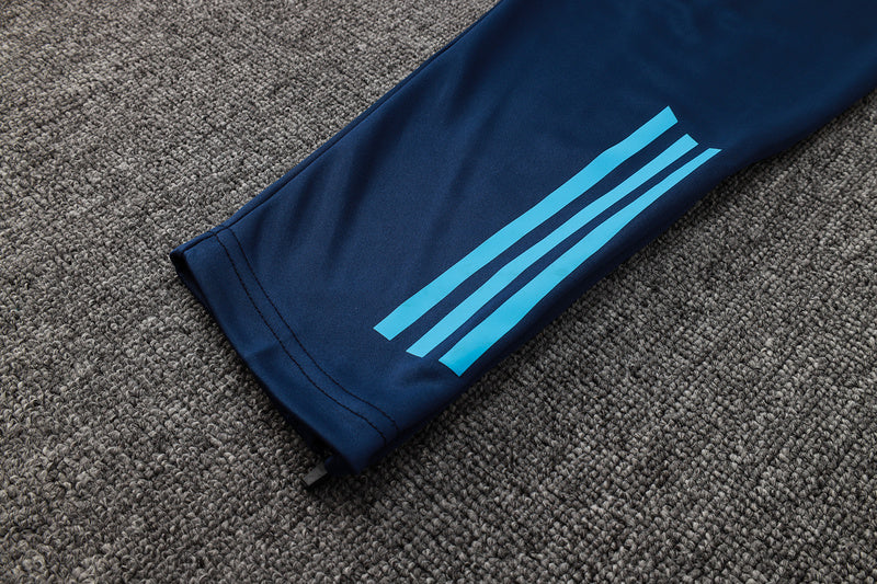 Kit Adulto Flamengo 25-26 – Casaco Azul Claro