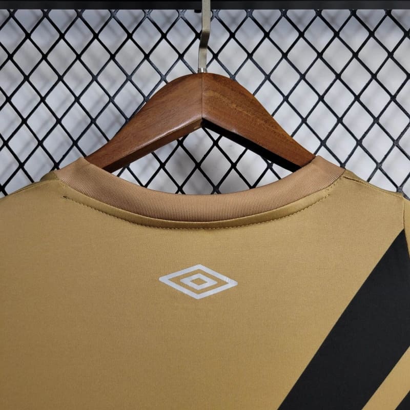 Camisa Athletico Paranaense Away 24-25 – Edição Centenário Dourada com Detalhes Pretos