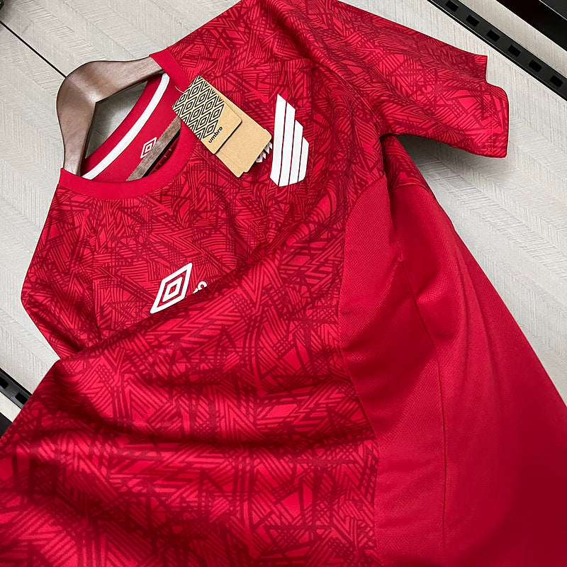 Camisa Athletico Paranaense Treino 24-25 Vermelha – Estilo e Identidade Rubro-Negra