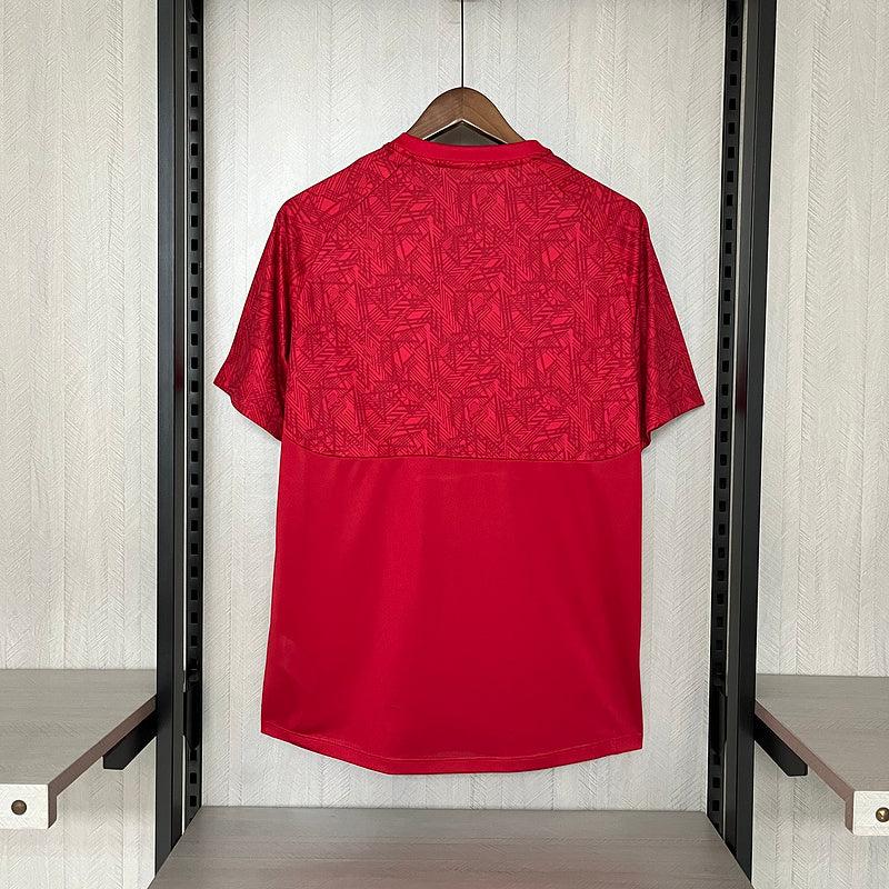 Camisa Athletico Paranaense Treino 24-25 Vermelha – Estilo e Identidade Rubro-Negra