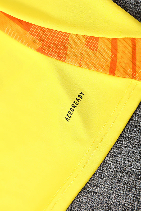 Kit Adulto Atlético Mineiro 25-26 Regata de Treino – Amarelo e Preto