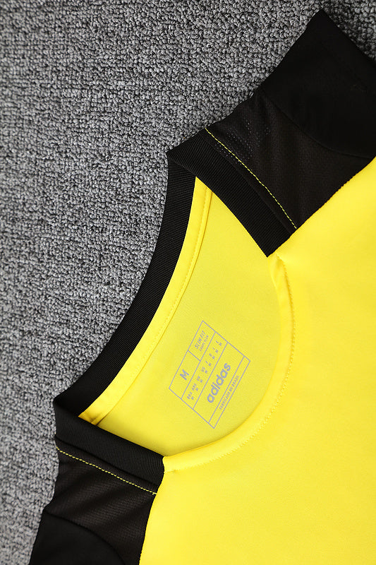 Kit Adulto Atlético Mineiro 25-26 Regata de Treino – Amarelo e Preto
