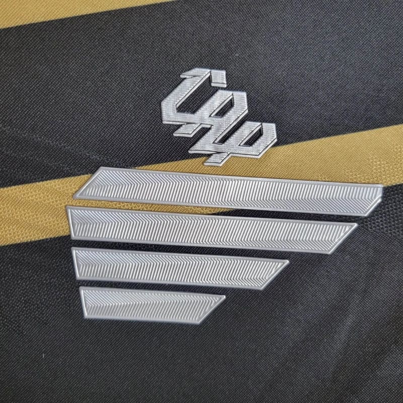 Camisa Athletico Paranaense Away 24-25 – Edição Centenário Dourada com Detalhes Pretos