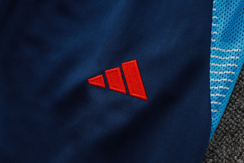 Kit Adulto Flamengo 25-26 – Casaco Azul Claro