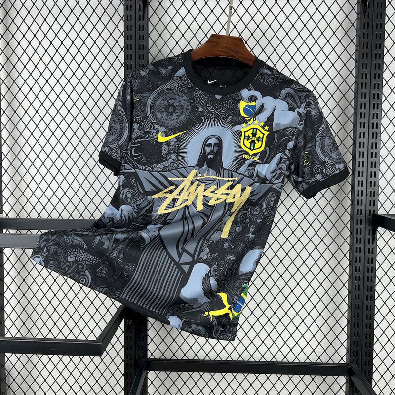 Camisa Brasil X Stussi 24/25 - Torcedor